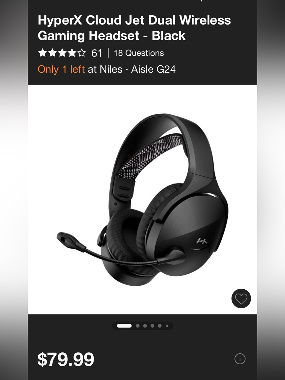 Gaming HyperX Cloud Jet